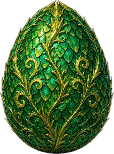 Egg representing reset without behavioral continuity